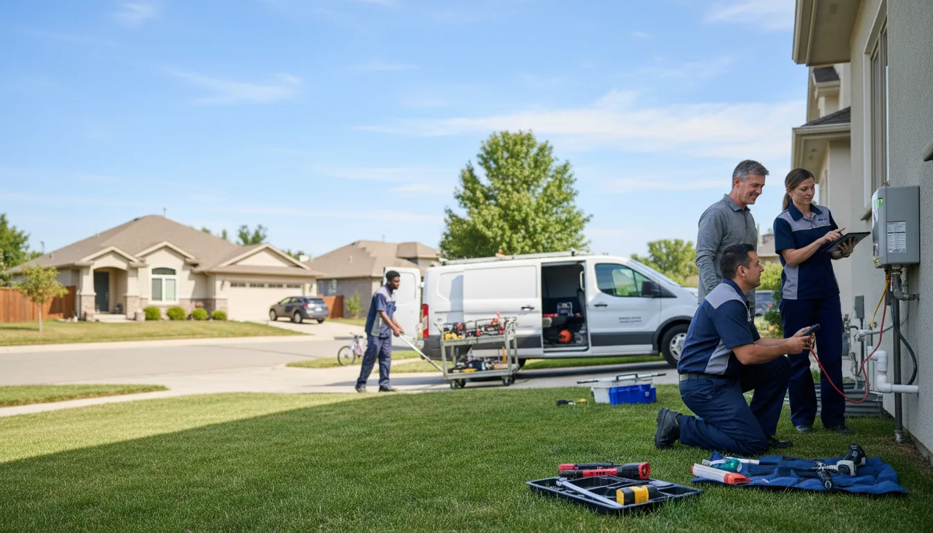 Tankless water heater service in Jefferson, PA